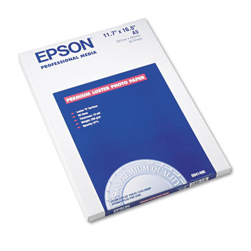 Epson® Ultra Premium Photo Paper, 10 Mil, 11.75 X 16.5, Luster White, 50-pack freeshipping - TVN Wholesale